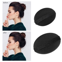 2pcs Invisible Fluffy Hair Pad